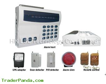 Wireless & Wired Burglar Alarm System (L&L-808A-16)