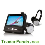 7''TFT Portable Tablet Style DVD Player (TFDVD7060)
