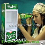 Upright Fridge, Beverage Cooler, Beverage Showcase