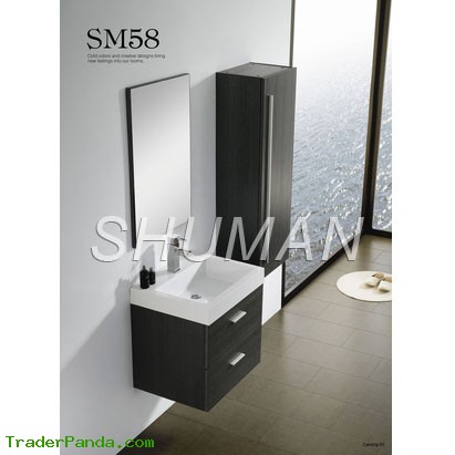 Bathroom Furniture (SM58-black-a)