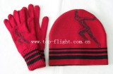 Knitted Glove & Beanie