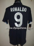 Real Madrid 09/10 Away Soccer Jersey 9# Ronaldo