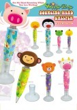 Bouncing Head Ball Pen With Suction (BAQ01-08)