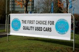 Heavy Duty Steel Tube Permanent Banner Frames