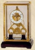 Gilded Copper Skeleton Clock (JGG22A)