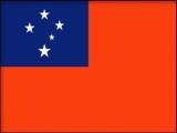 Western Samoa Flag