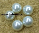 Half Drilled Pearl Beads