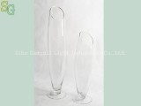 Clear Glass Vase (HJ0032, -2)