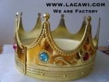 Halloween Party Accessories King Crown Tiaras