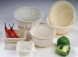 1. 100% Biodegradable and Compostable tableware, made of corn starch 