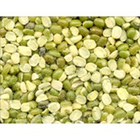 Green mung beans chilka dall 