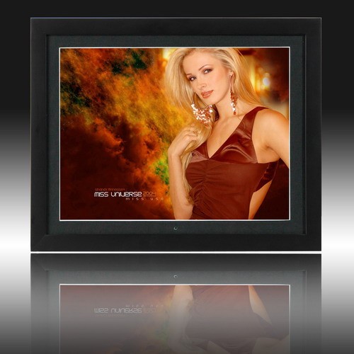 14-inch 15-inch 17-inch 19-inch high digital photo frame/wooden photo frame/advertising machine