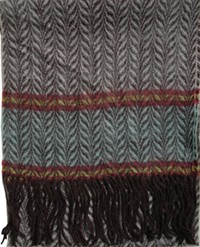 JACQUARD SCARF IN MULTI COLORS