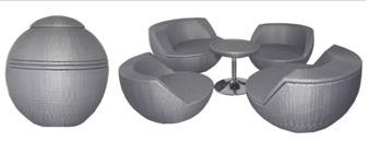 Outdoor Rattan / wicker  furniture 