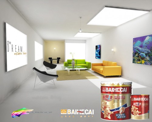 Wall paint (emulsion paint)