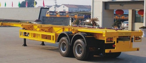 20Ft & 40 Ft Skeletal Semi-trailer