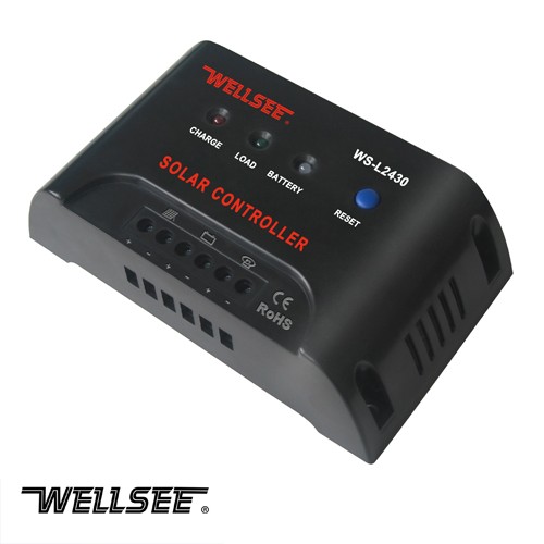 Hubei  WS-C2430 20A/25A/30A Solar PWM Controller WELLSEE    