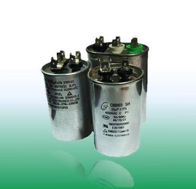Al/Zn metallized film capacitor