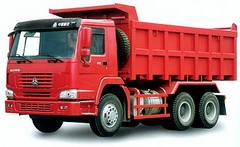 sinotruk howo 6X4 tipper truck/dump truck ZZ3257M3847W