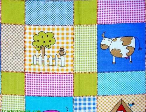 Poly Cotton Bark Cloth Print(HNY340)