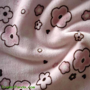 Cotton Printed Fleece Fabric (YJ-049)