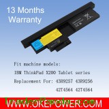 Replacement Laptop Battery For IBM Thinkpad X200 Tablet Series