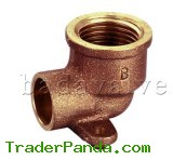 Bronze Fitting FxC Two Ears Elbow